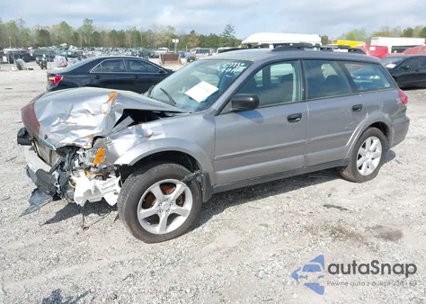 2008 Subaru Outback 2.5I/2.5I L.l. Bean Edition from USA, damaged, VIN 4S4BP61C787366973